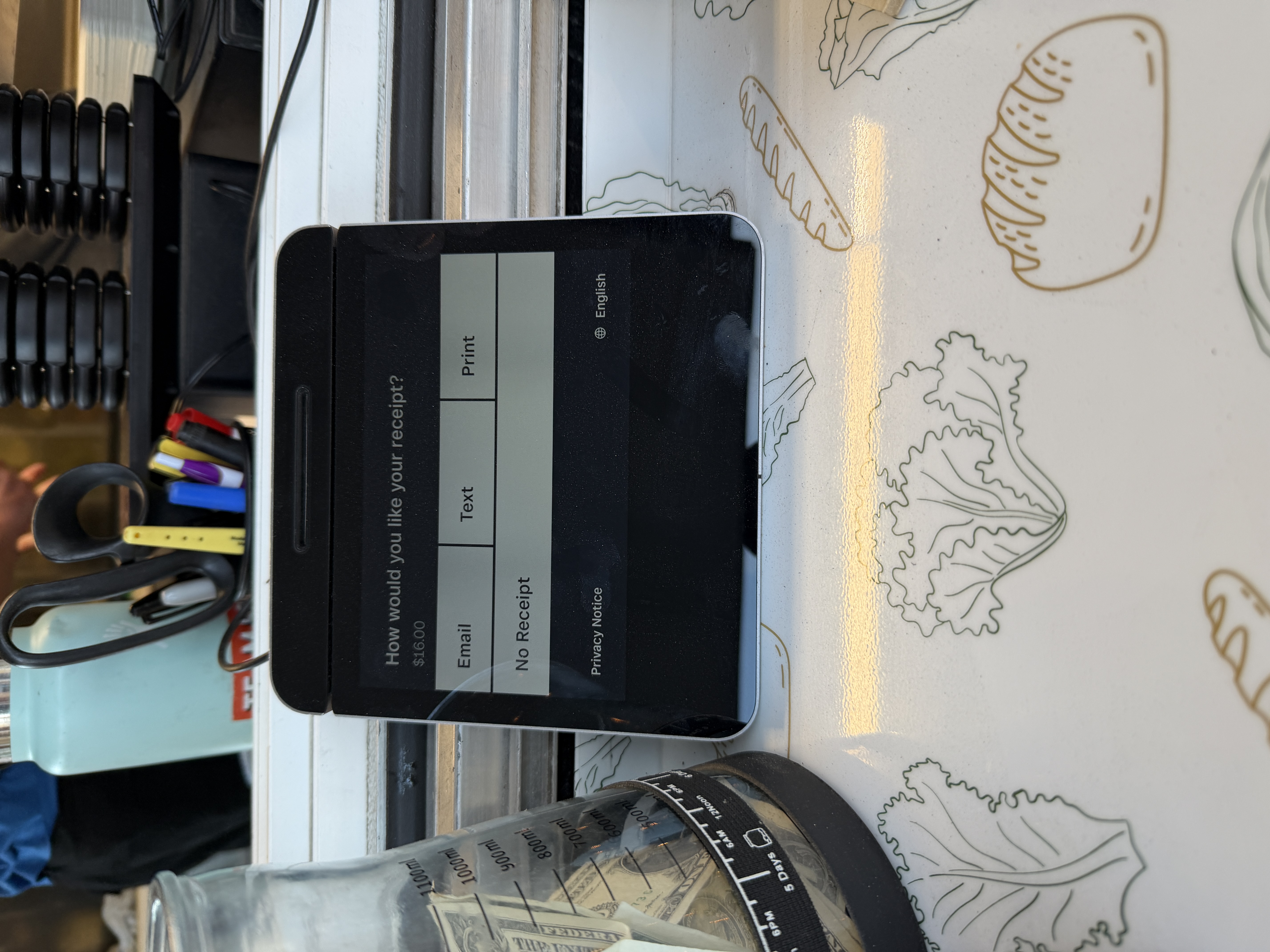 Square Register running updated legacy UI in the wild